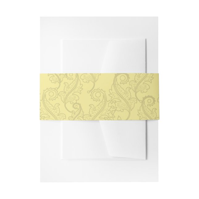 Sunflower Shadow Fairy and Cosmic Cat Invitation Belly Band (Front Example)