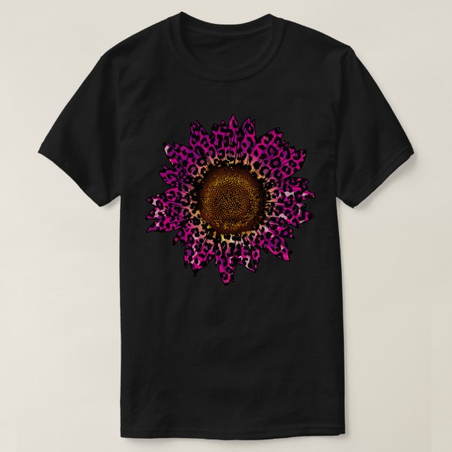 Sunflower Shirts Men and Women Funny Floral Graphi (Design Front)
