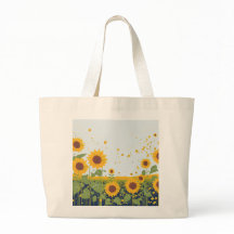 Sunflower Shopping Tote