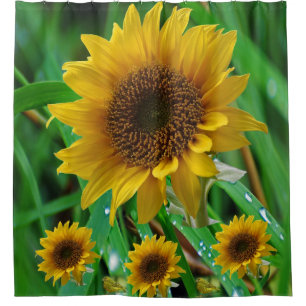 Sunflower Shower Curtains