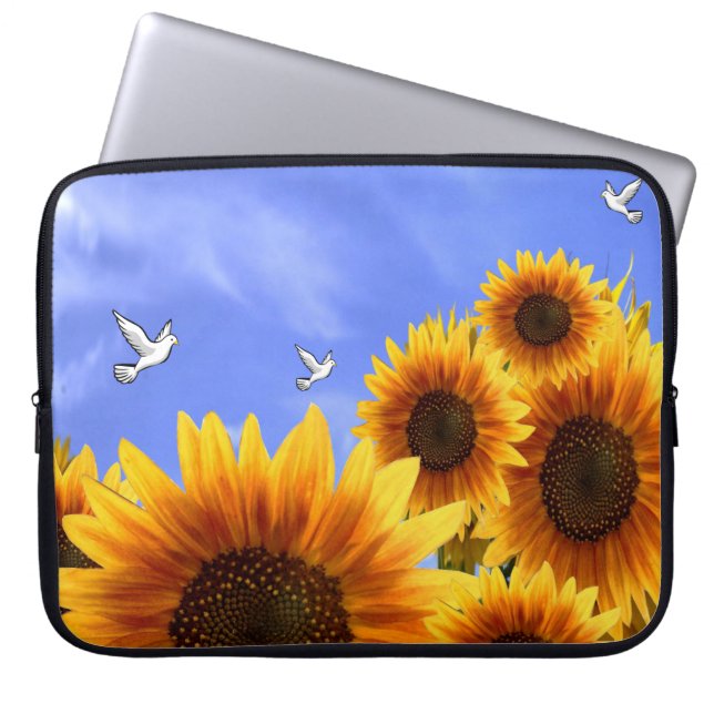 Sunflower Sleeve for Ipad (Front)