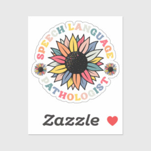 Sunflower SLP Speech Language Pathologist Gift