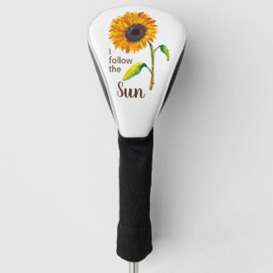 Sunflower Snowbird Golf Head Cover
