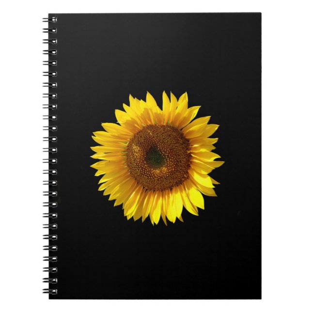 Sunflower Spiral Notebook (Front)