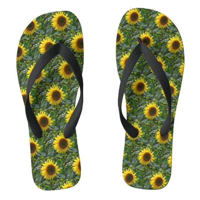 Sunflower Spot Flip Flops (Footbed)