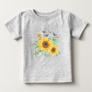 sunflower spring baby T-Shirt