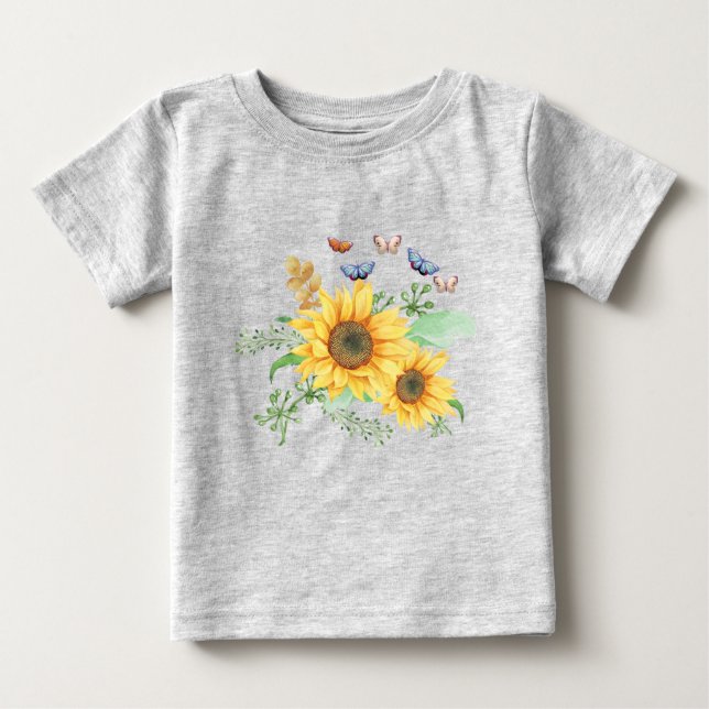 sunflower spring baby T-Shirt (Front)
