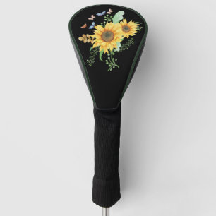 sunflower spring golf head cover
