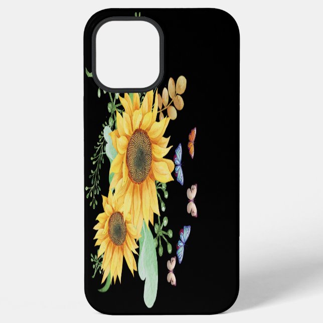 sunflower spring iPhone case (Back)