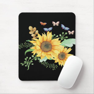 sunflower spring mouse mat
