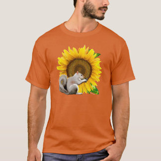 Sunflower Squirrel T-Shirt