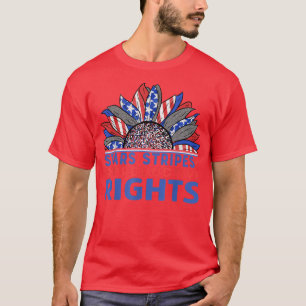 Sunflower Stars Stripes Reproductive Rights Women' T-Shirt