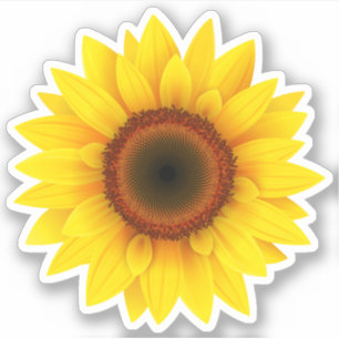 Sunflower Sticker 