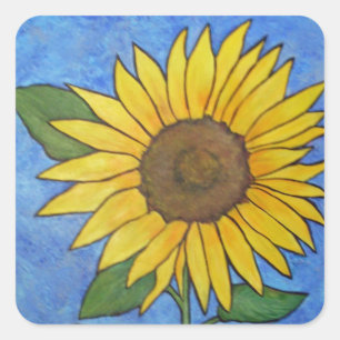 Sunflower Sticker