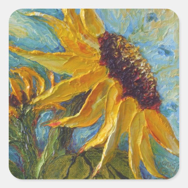 Sunflower Sticker (Front)