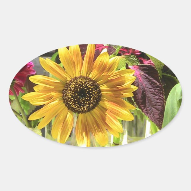 Sunflower Sticker (Front)
