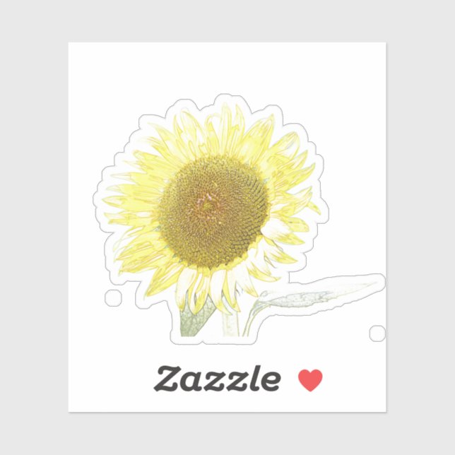 Sunflower Sticker (Sheet)