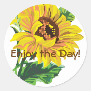 Sunflower Sticker