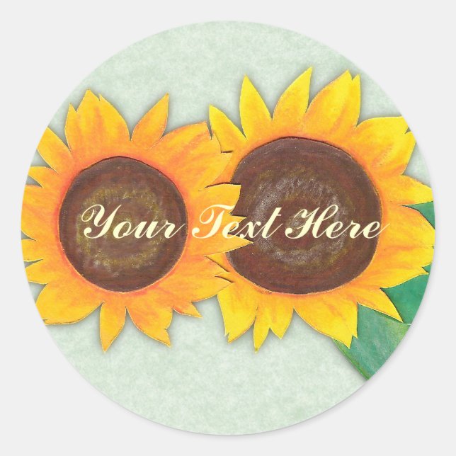 Sunflower Stickers (Front)