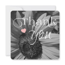 Sunflower Strength Thank You Cards