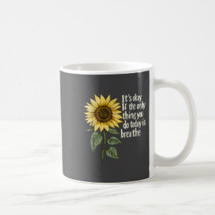 Sunflower Suicide Awareness  Coffee Mug
