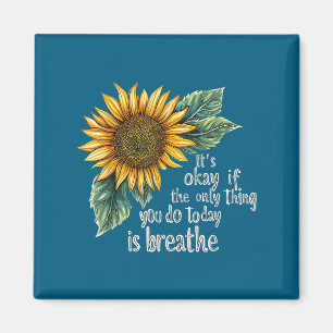Sunflower Suicide Awareness  Magnet