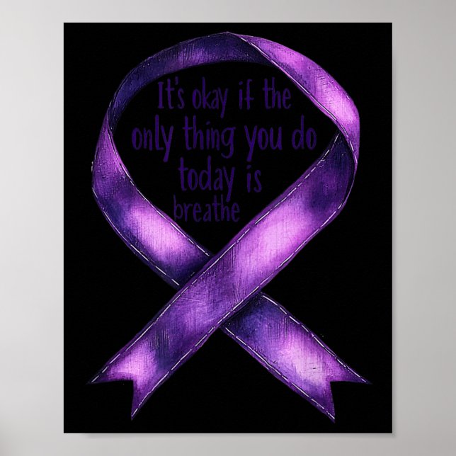 Sunflower Suicide Awareness  Poster (Front)