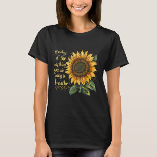 Sunflower Suicide Awareness  T-Shirt
