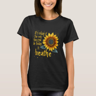 Sunflower Suicide Awareness T-Shirt
