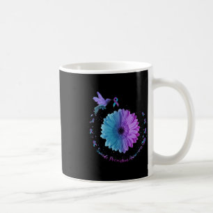 Sunflower Suicide Prevention Awareness  Coffee Mug