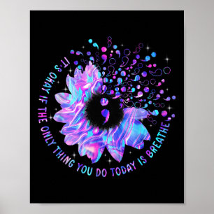 Sunflower Suicide Prevention Awareness Week Semico Poster