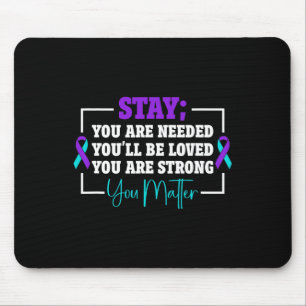 Sunflower Suicide Prevention Suicide Awareness 1 Mouse Mat