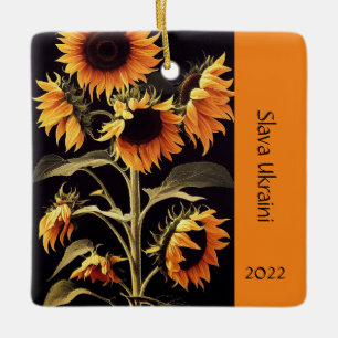 Sunflower Sun Flower Photo Ornament