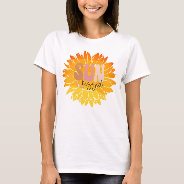 Sunflower Sun Kissed T-Shirt (Front)