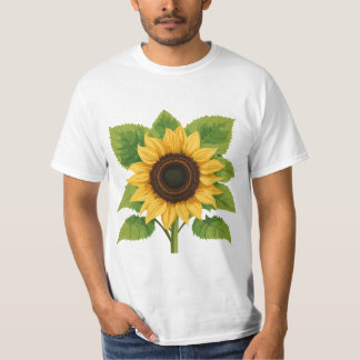 Sunflower & Sun – Symbol of Optimism & Growth T-Shirt