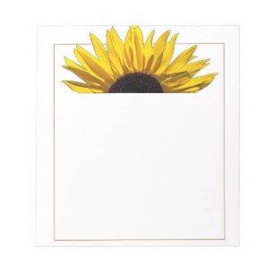 Sunflower Sunrise Notepad