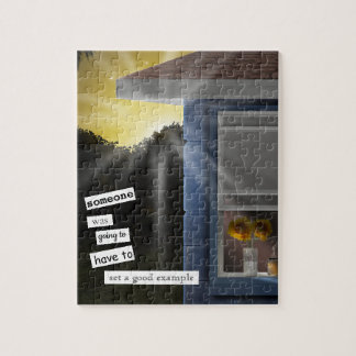 Sunflower Sunrise Puzzle by Sara Motolanez