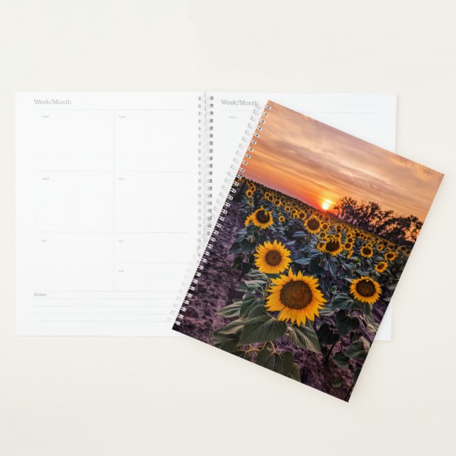 Sunflower Sunset Planner (Display)
