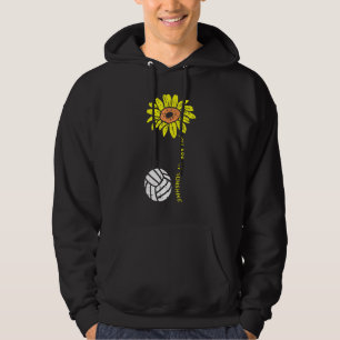 Sunflower Sunshine Volleyball Coach Player Men Wom Hoodie