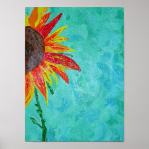 Sunflower Surprise Poster