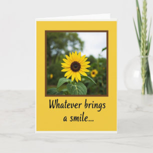 Sunflower Sweet Mothers Day Card