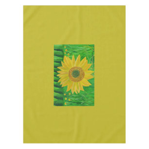 Sunflower tablecloth 