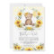 Sunflower Teddy Bear Summer Greenery Baby Shower