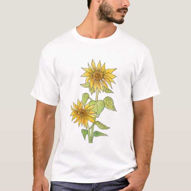 Sunflower tee shirt (Front)