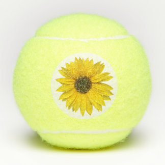 sunflower tennis balls