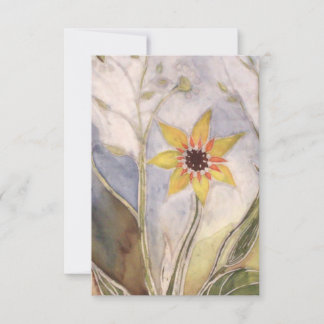 Sunflower Thank You Card