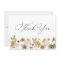 Sunflower Thank You  Note Card