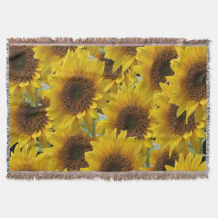 Sunflower Throw Blanket