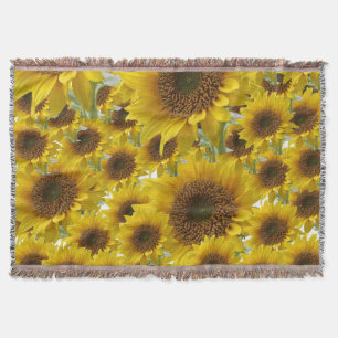 Sunflower Throw Blanket