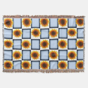 Sunflower Throw Blanket